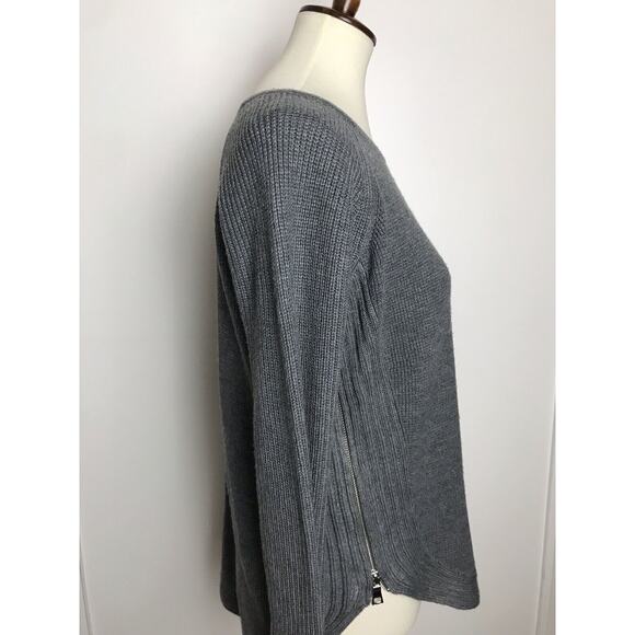 INC International Concepts Petites Sweater Pullover Side Zip - Picture 6 of 11